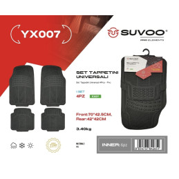 SERIE TAPPETI IN PVC 4 PZ...